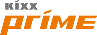제품브랜드 휘발유(KIXX Prime) 영문 로고